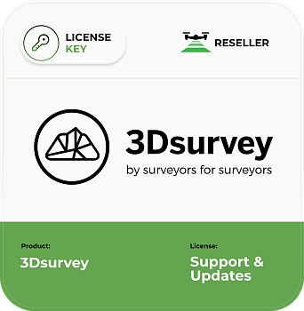 3Dsurvey 1-Year Support & Updates Package